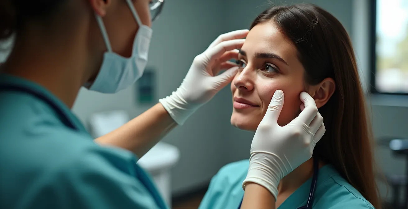Interaction entre chirurgien et patient lors d'une consultation